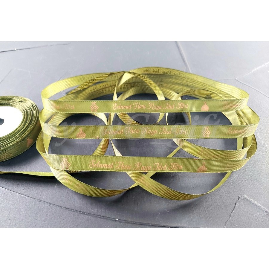 

Pita Idul Fitri -GrossGrain B ;Lebar 1.2cm ;Panjang 20 yard