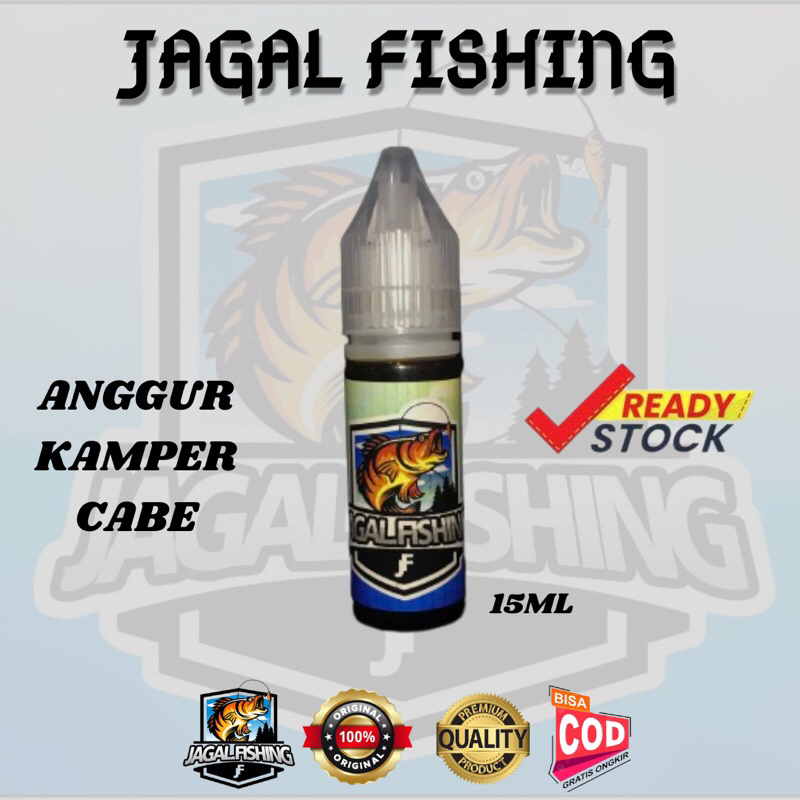 Essen ikan Anggur Kamper Cabe Jagal Fishing 15ml