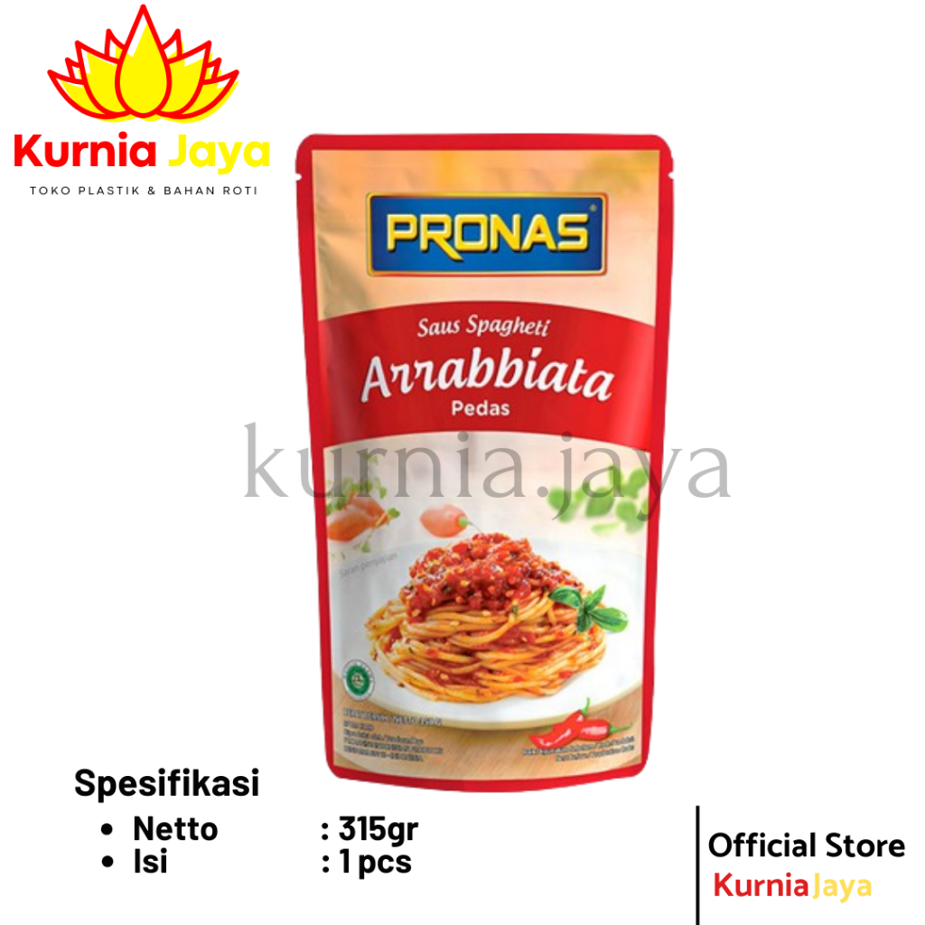 

[ PRONAS ] Saus Spagheti Arrabbiata 315gr