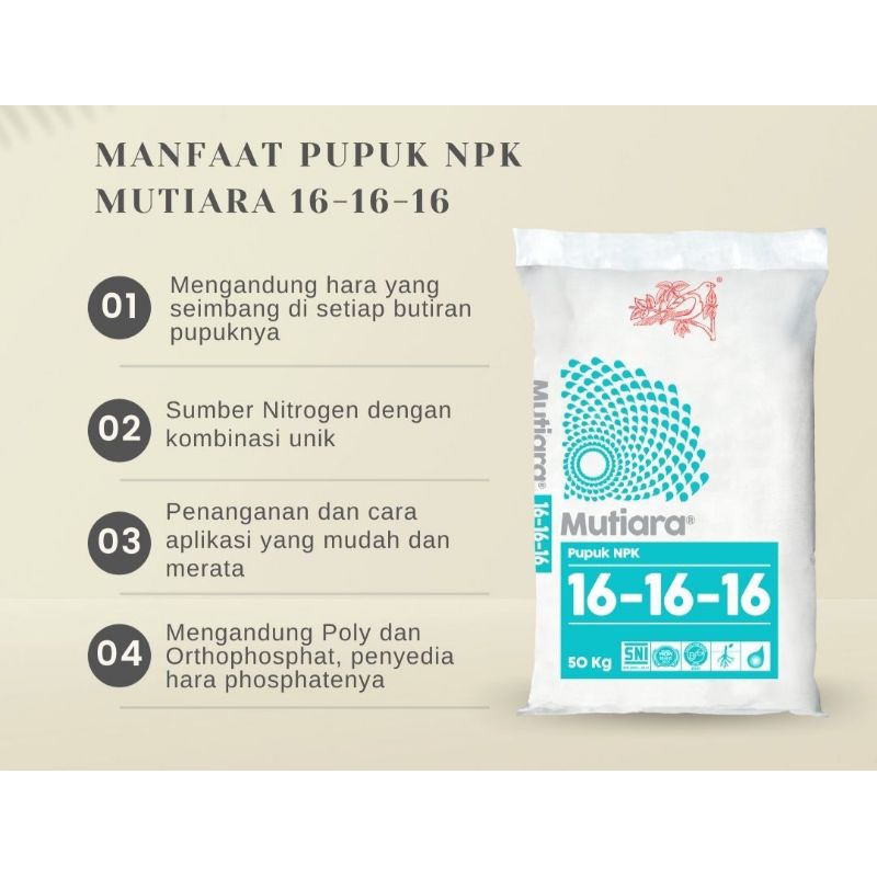 NPK Mutiara 161616 ORIGINAL