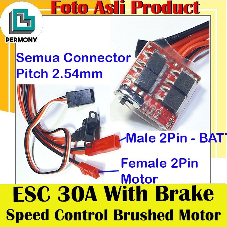 ESC 30A Speed Control Electric Speed Control Brushed motor esc30A PWM