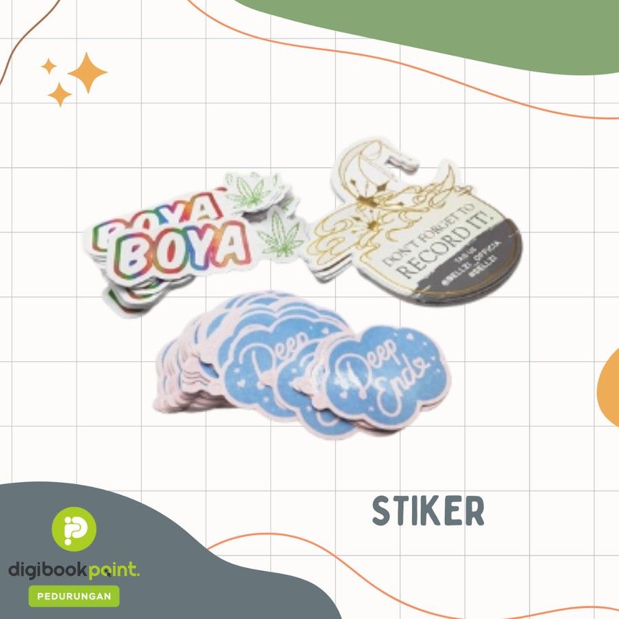 

STIKER CHROMO LABEL SATUAN