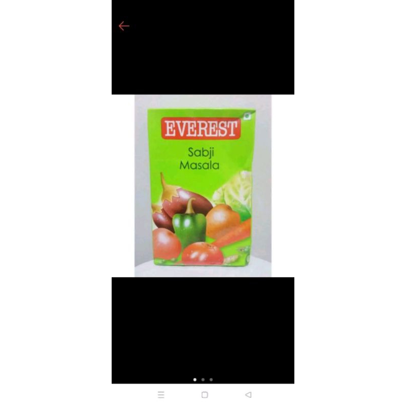 

SABZI MASALA EVEREST 100GR