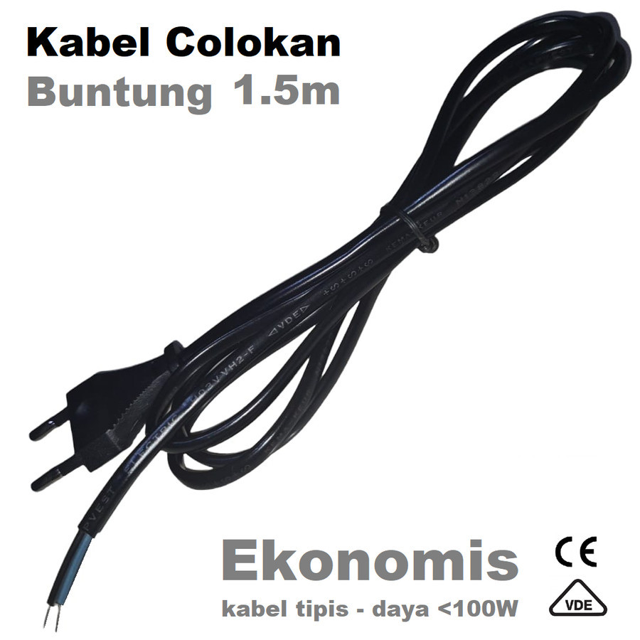 KABEL BUNTUNG AC 1.5 METER ISI 2 KABEL