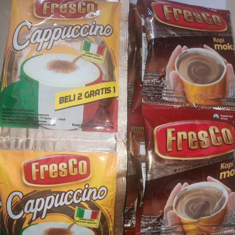 

FRESCO KOPI FRESCO MINUMAN INSTAN RENCENGAN