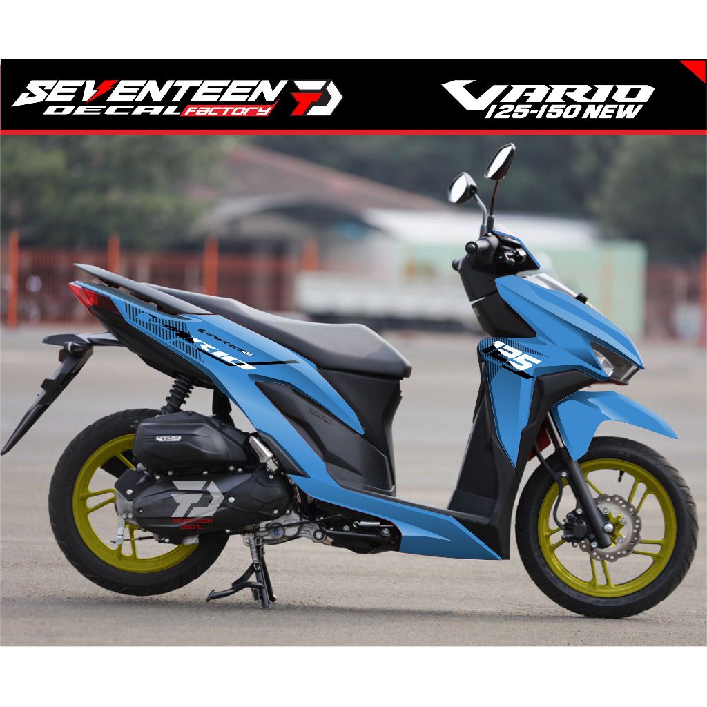 Stiker Decal full Body VARIO NEW 150 125 TAHUN 2019 - 2021 Stiker VARIO 125
