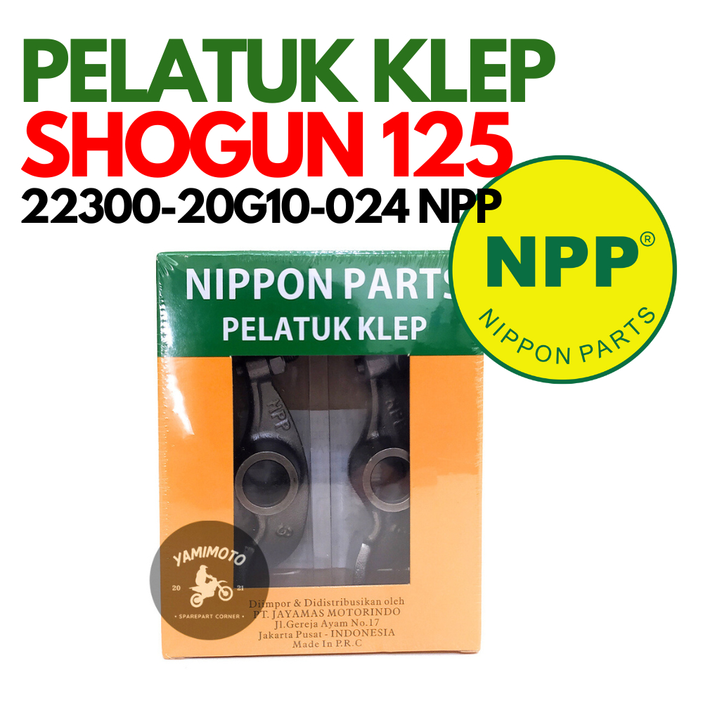 PELATUK KLEP ROCKER ARM SHOGUN 125 NPP