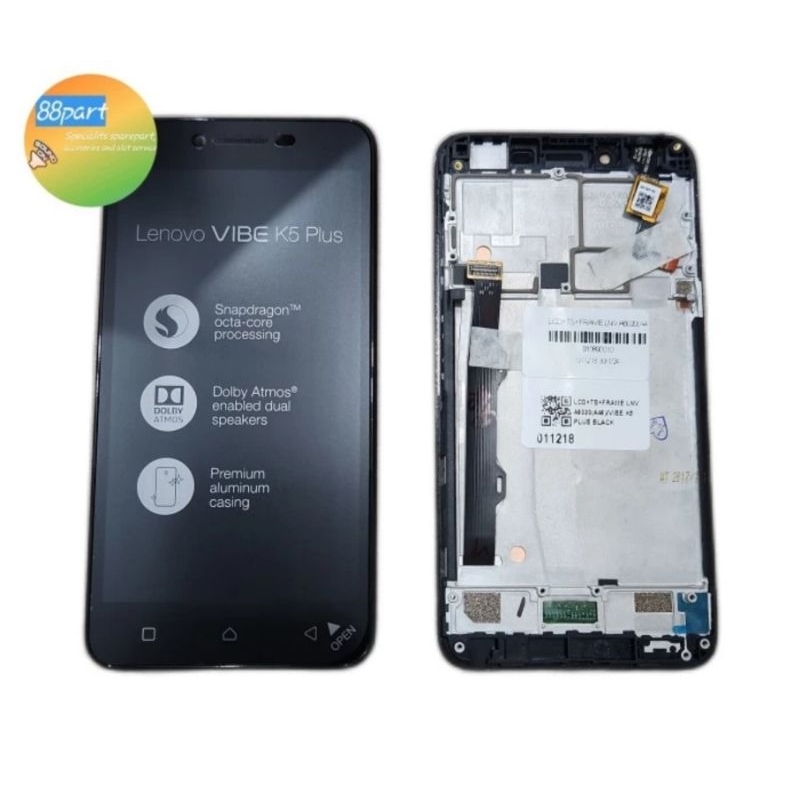 LCD + TS + FRAME LENOVO K5 PLUS A6020 A46