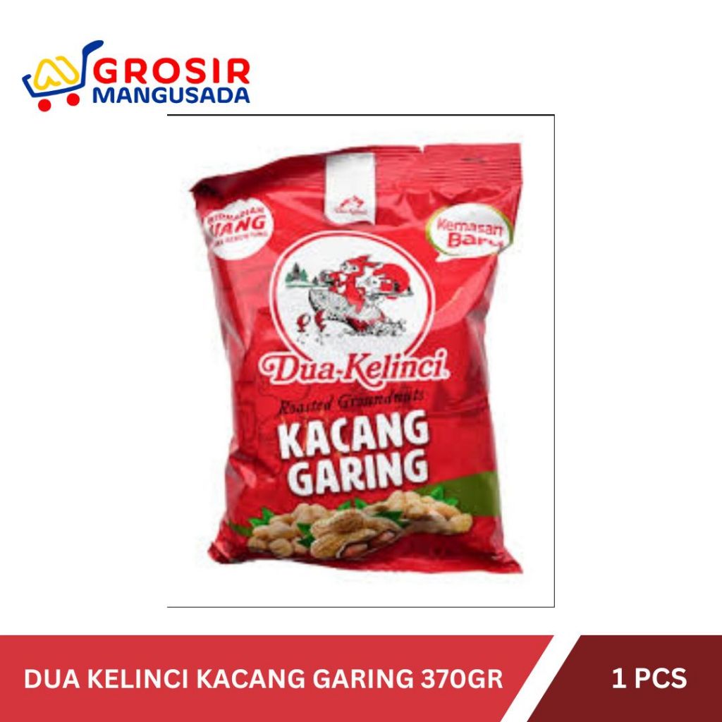 

Dua Kelinci Kacang Garing 370gr by Grosir Mangusada
