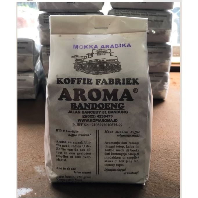 

Kopi Aroma Bandung Kopi Bubuk Robusta Kopi Giling Arabika 250 g