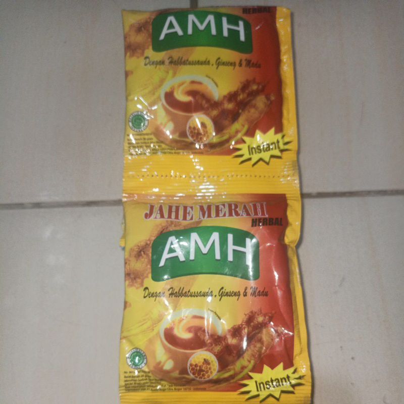 

AMH JAHE MERAH ISI 12 SACHET