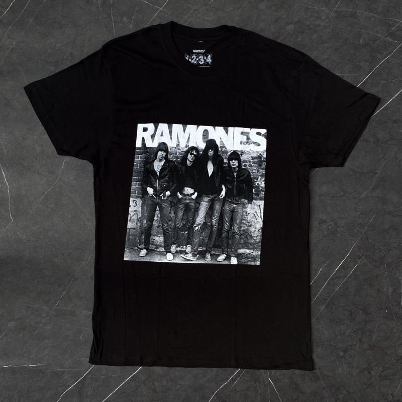 Tshirt Band Pria Wanita Ramones - First Album Original Official
