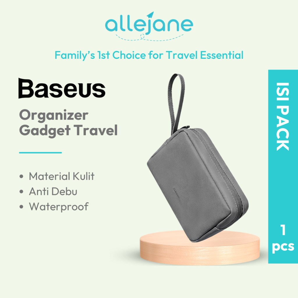 Baseus Organizer Gadget Tas Aksesoris Elektronik Travel - Allejane