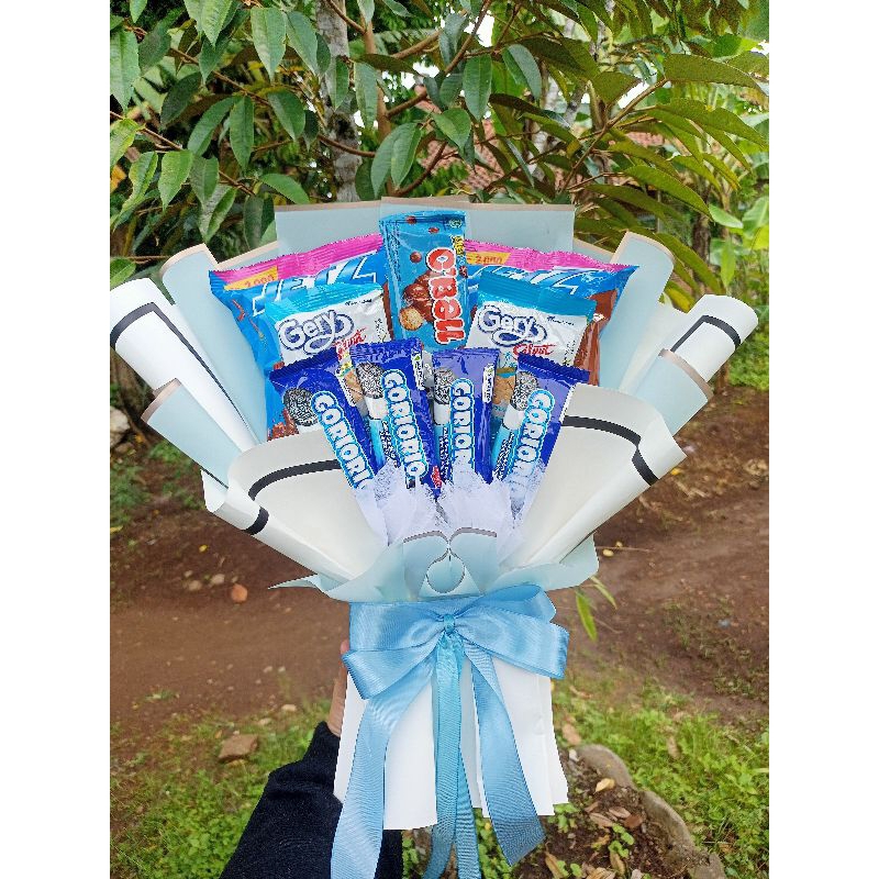 

Bouquet snack, bouquet wisuda, bouquet sempro, bouquet ulang tahun, bouquet hari ibu