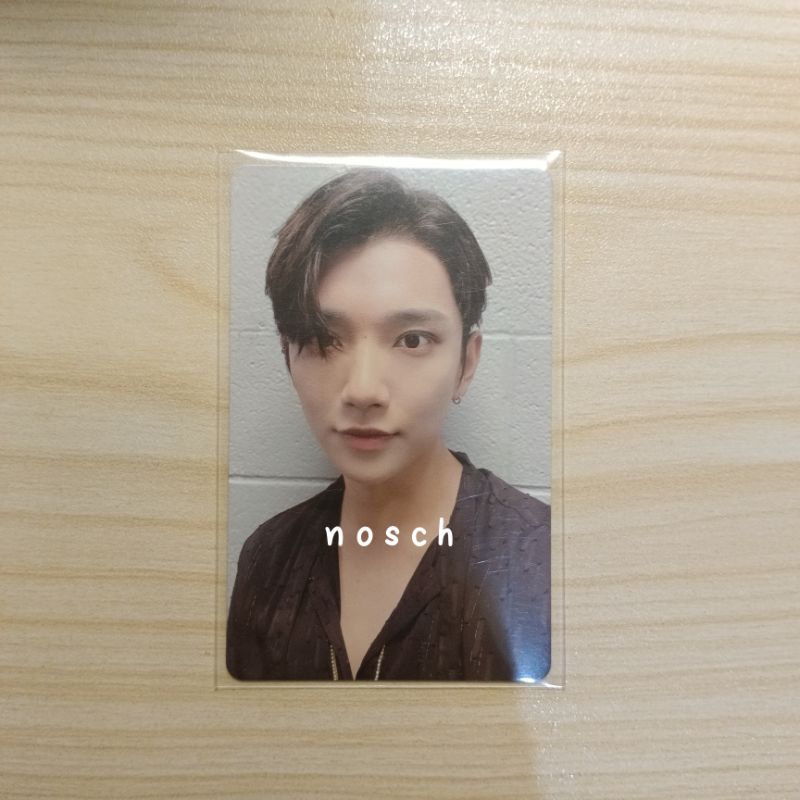 official pc joshua be the sun vod touring / seventeen photocard
