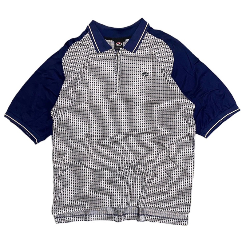 Kaos kerah poloshirt vintage nike golf x Tiger woods aop fullprint second