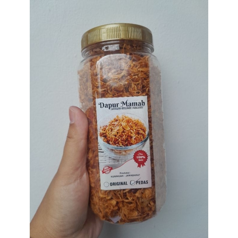 

Bawang goreng varian pedas