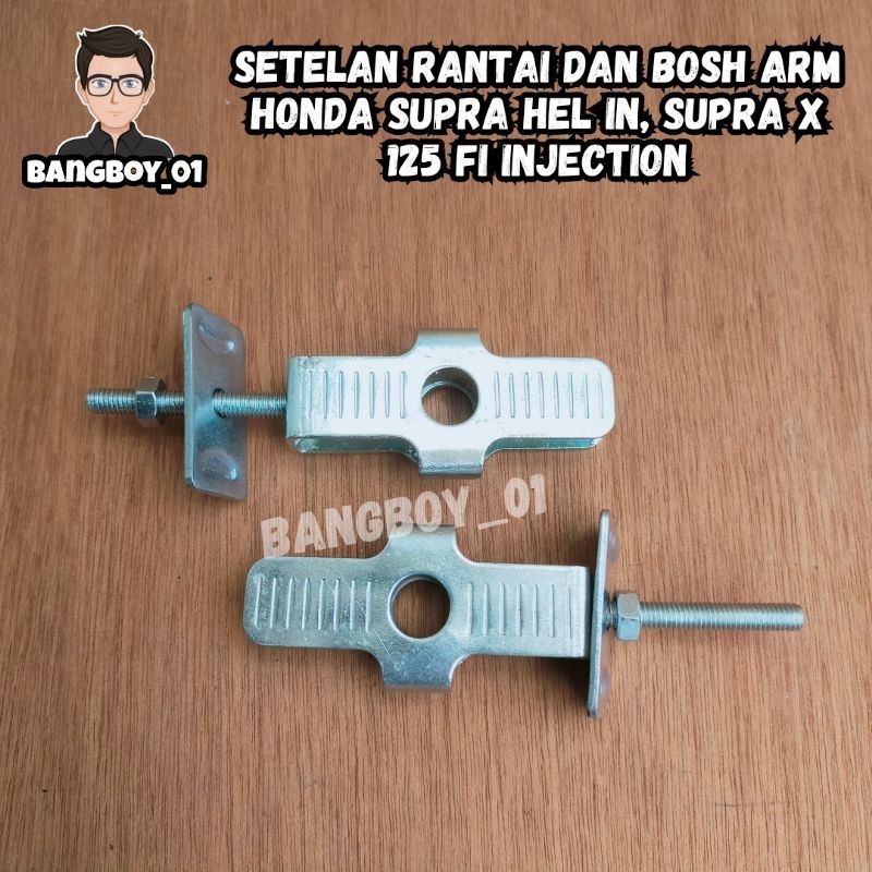 Setelan Anting Rantai Motor Honda Supra X 125 Fi Helm In Model Original Ori