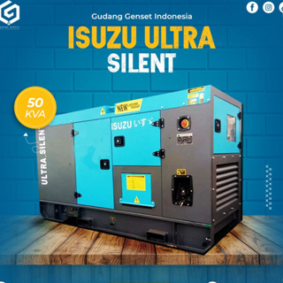 Genset Silent | 50 KVA | Isuzu Genset Diesel Isuzu Silent