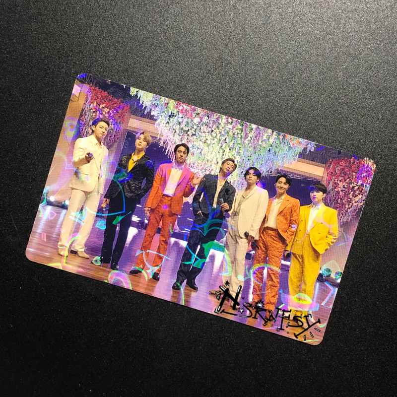 bts lucky draw japan fc be deluxe m2u group ver (hologram)