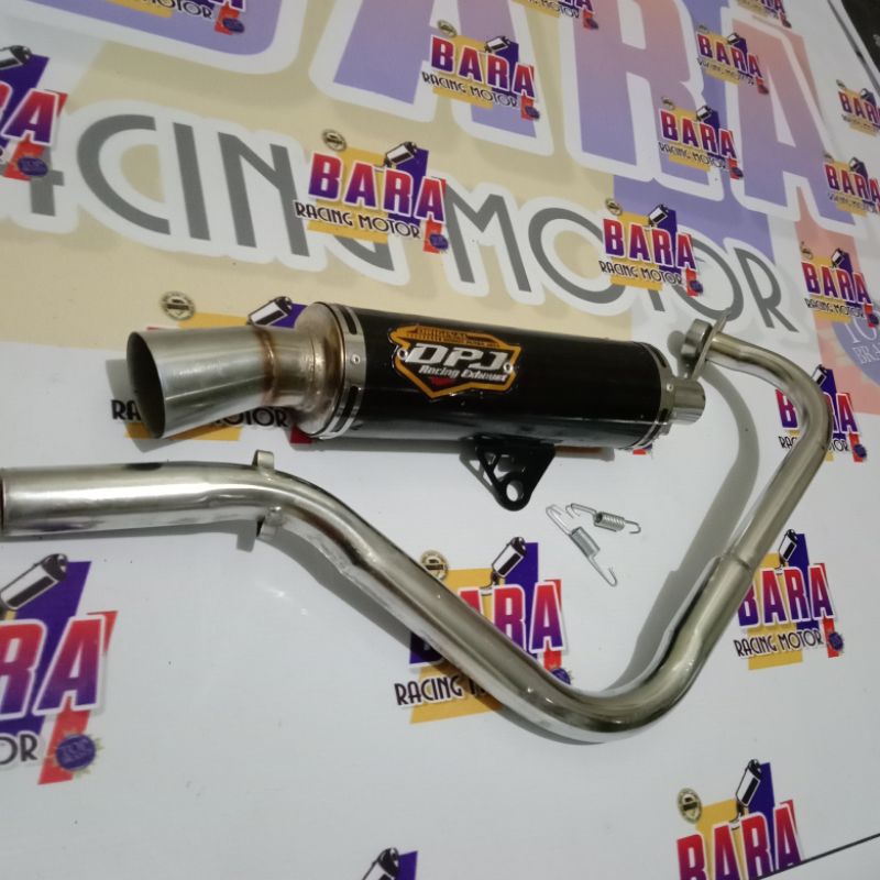Knalpot Samlong DPJ inlet 32mm Genio,Scoopy karbu,Scoopy fi/new,Beat fi,beat karbu,beat esp,beat pop