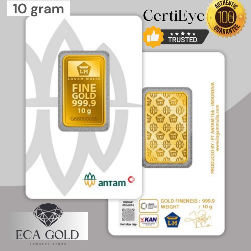 Emas LM Antam 10 gram