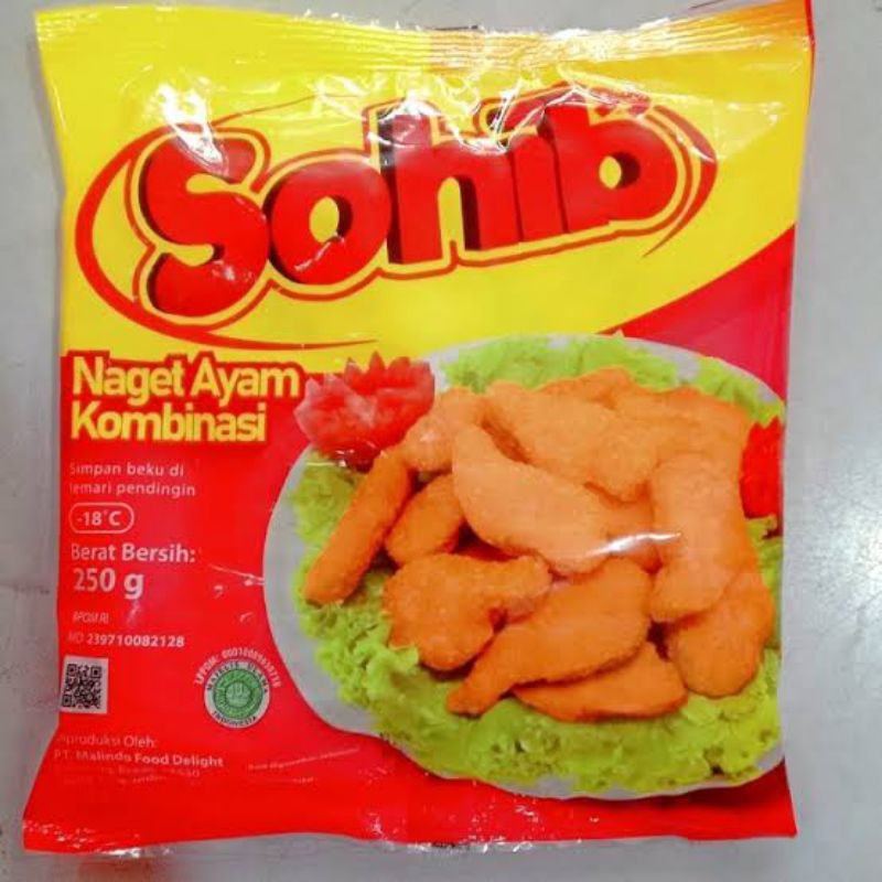 

Nugget Ayam Sohib 250 gr (Frozen Food)