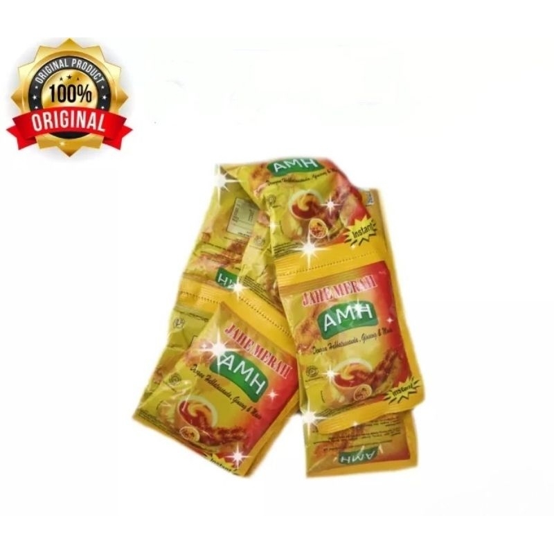 

JAHE AMH 1 Renceng(10 sachet), jahe merah amh, JAHE MERAH SUPER AMH, JAHE AMANAH AMH