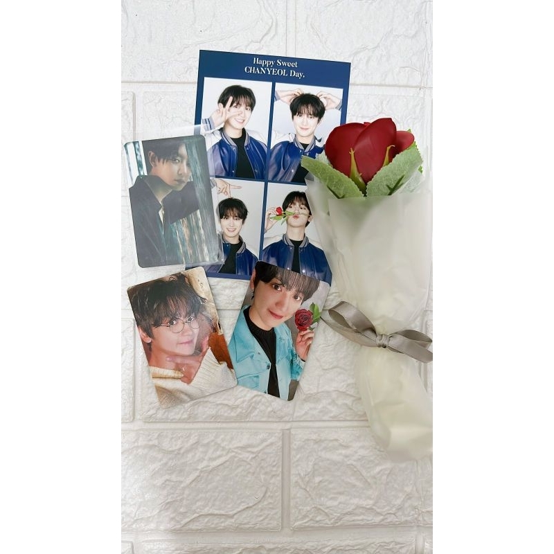 Photocard Chanyeol Birthday Booked