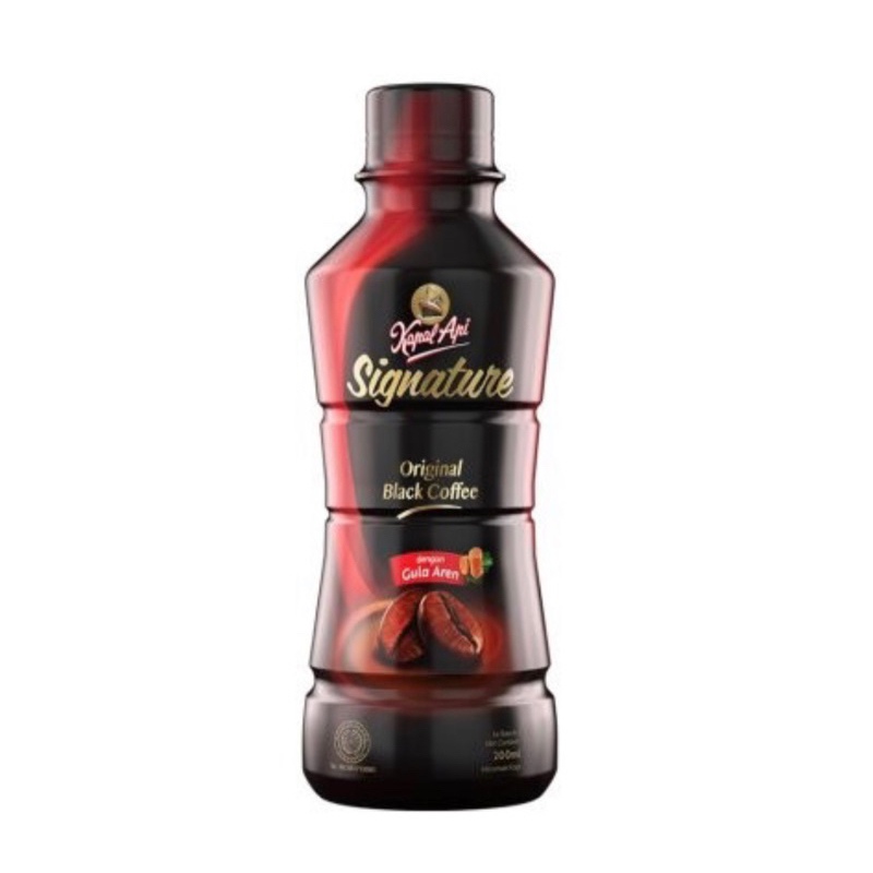 

Kapal Api Signature Original Black Coffee Kemasan Botol 200 ml