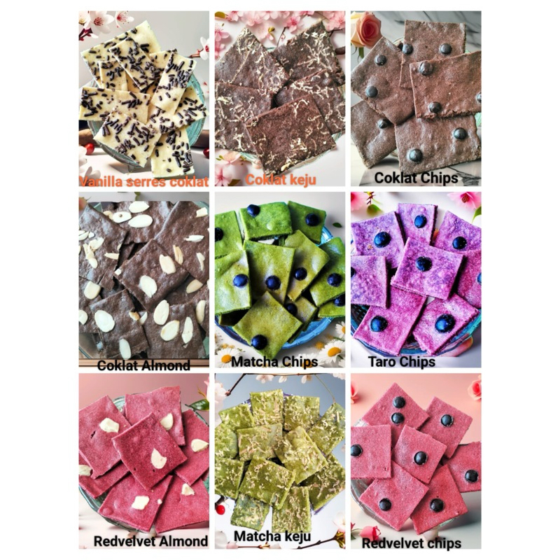 

brownis kering/ brownis krispi/ browker