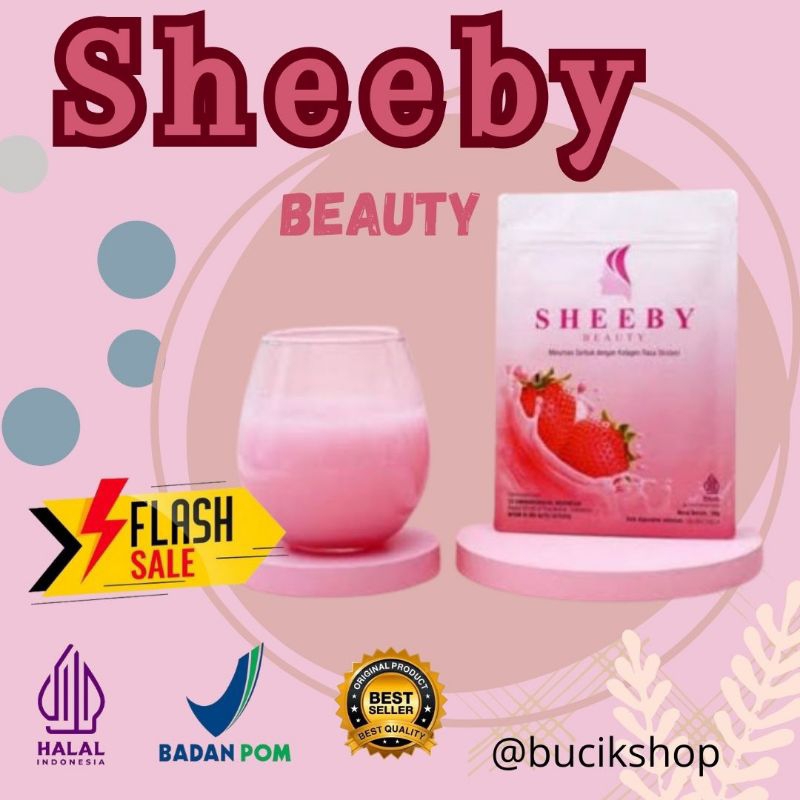 Sheeby Beauty Pemutih Badan Minuman COllagen Drink Beauty COllagen