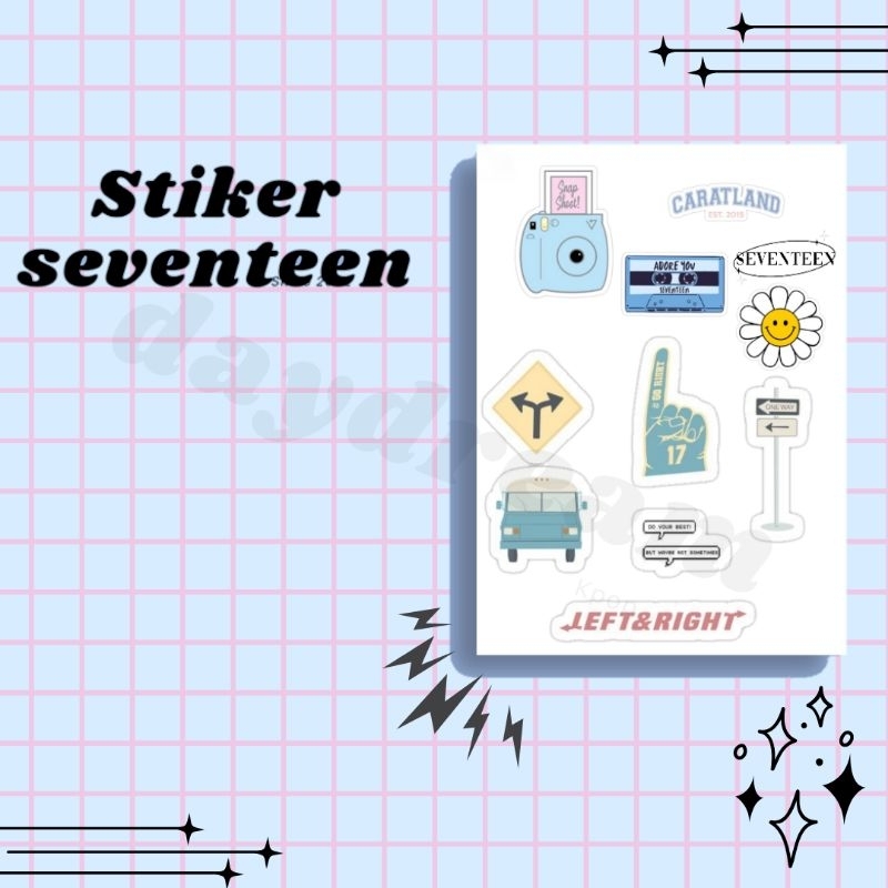 

STIKER SEVENTEEN BSS,STIKER LAPTOP STIKER TUMBLER DLL
