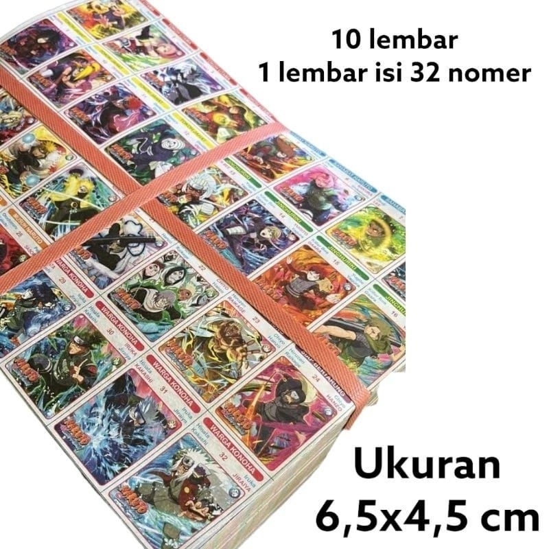 10 lembar Kartu Kwartet || Mainan Kwartet Kartu Anak