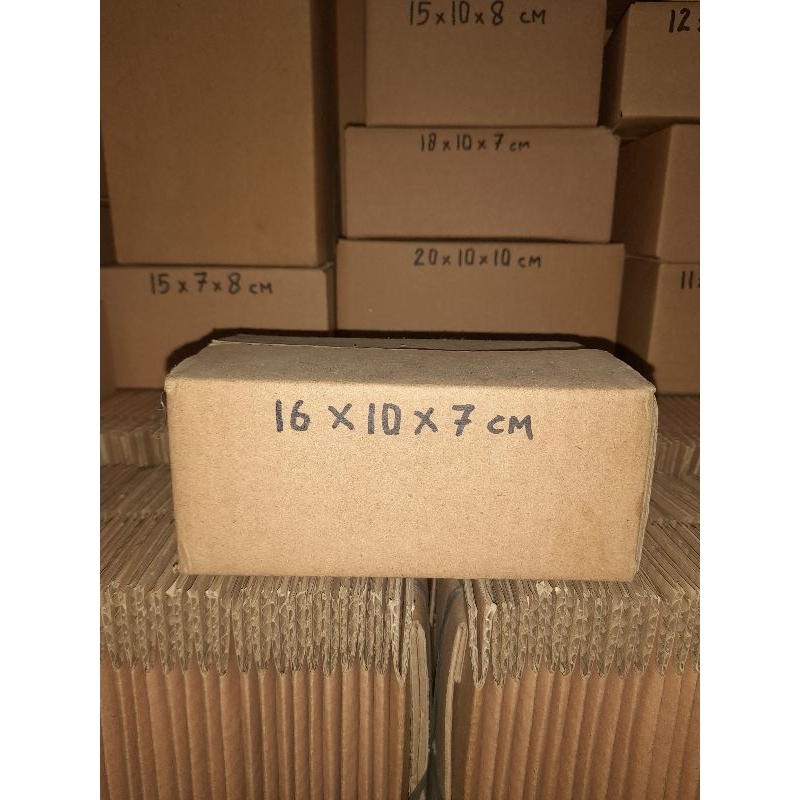 

kardus 16x10x7 cm polos