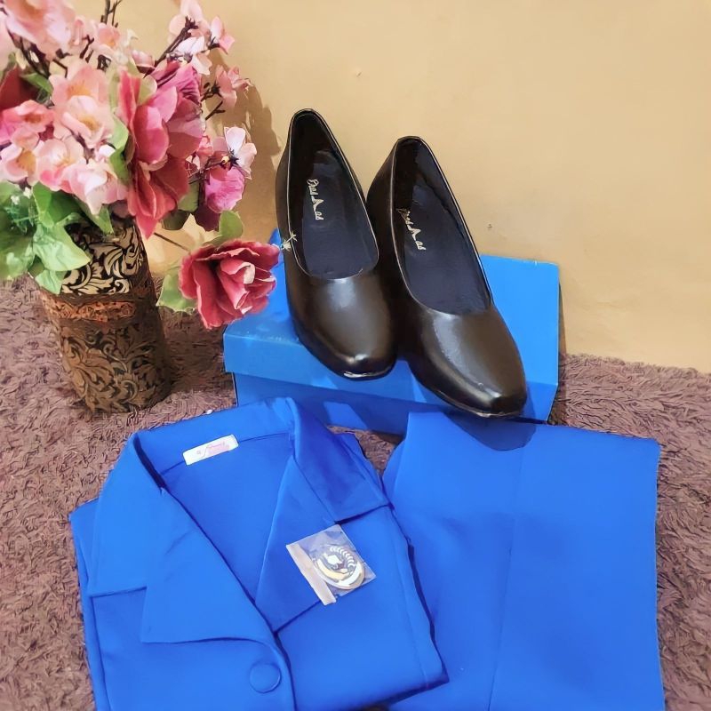 PRELOVED PSH JALASENASTRI (rok + baju + 2jilbab)