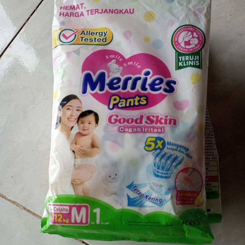 Pampers merries ukuran M