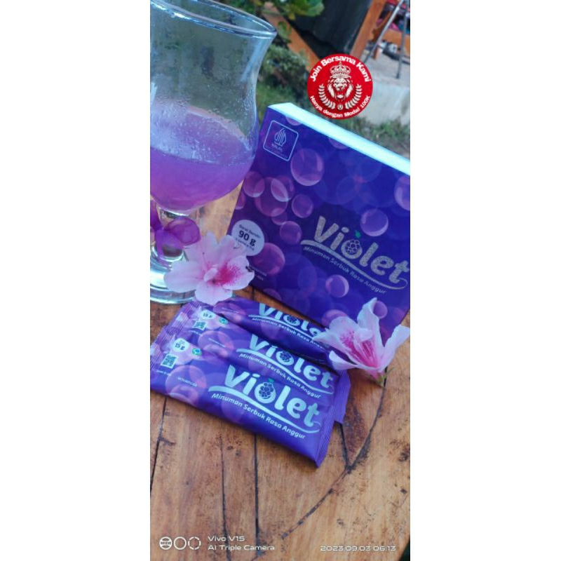 

VIOLET MINUMAN SERBUK RASA ANGGUR 1PAKET ISI 6