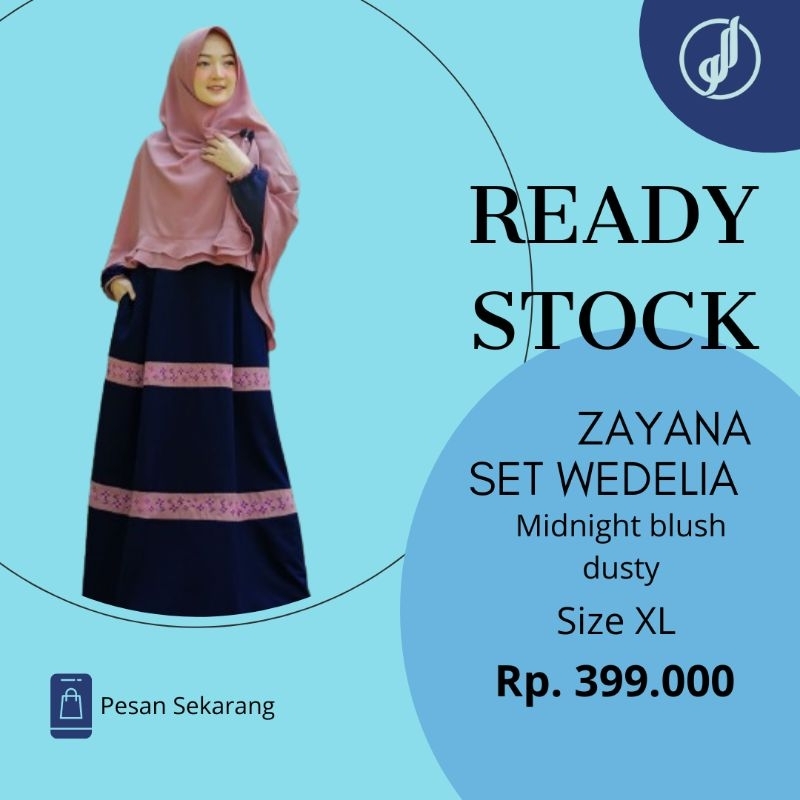 Gamis set Zayana vol.2 by Alwa hijab
