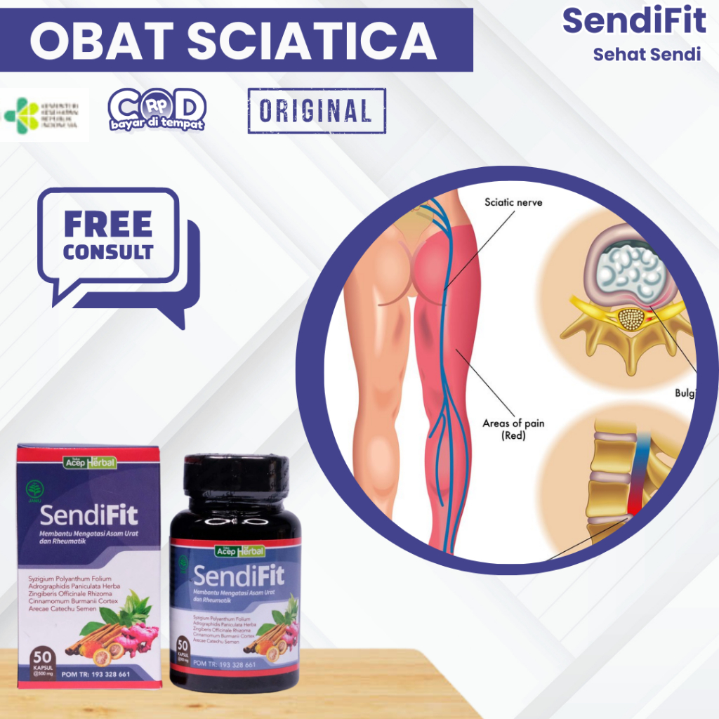 Obat Sakit Sciatica, Obat Nyeri Menjalar Dari Pantat Ke Kaki, Obat Nyeri Otot Paha Dan Betis, Obat S