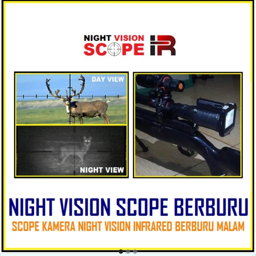 Night Vision Scope Berburu Malam