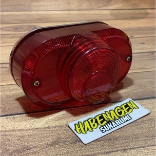 stop lamp stoplamp lampu mika rem belakang honda c50 c 50 pispot s90 c90 full marking stanley warna 