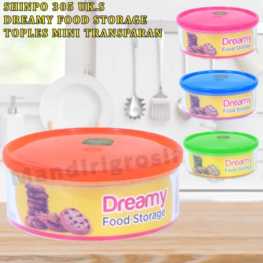 Toples Plastik * Toples Shinpo * Dreamy Food Storage * Uk.S