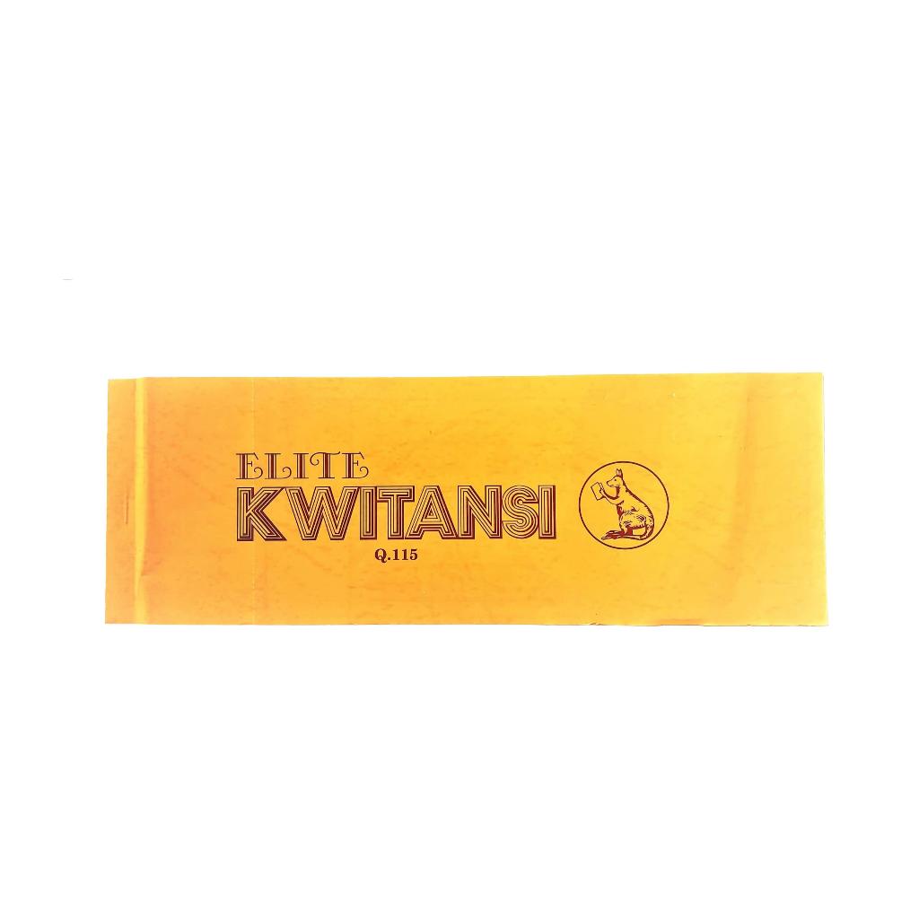 

BUKU KWITANSI / KWITANSI / KWITANSI BESAR / KWITANSI KANGGURU / KUITANSI ELITE Q115