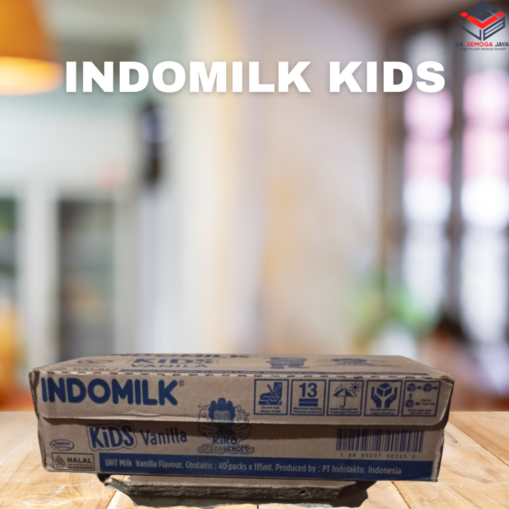 

Susu UHT Indomilk Kids 115 ml 1Dus Isi 40 Pcs