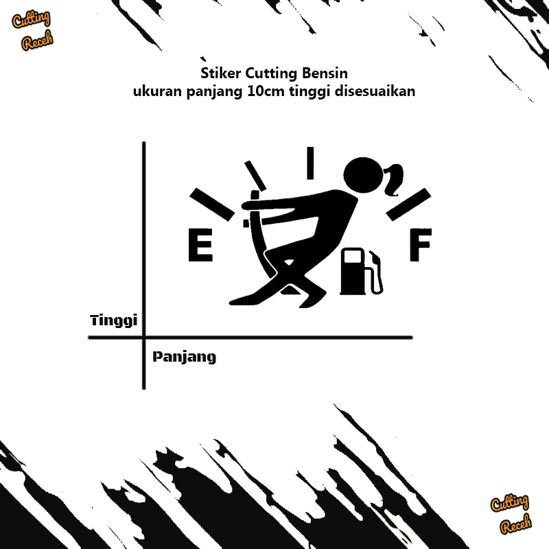 Stiker Mobil Bensin Stiker Terlaris Stiker Mobil