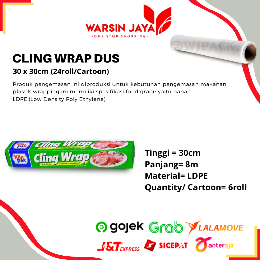 CLING WRAP DUS KECIL - CLING WRAP