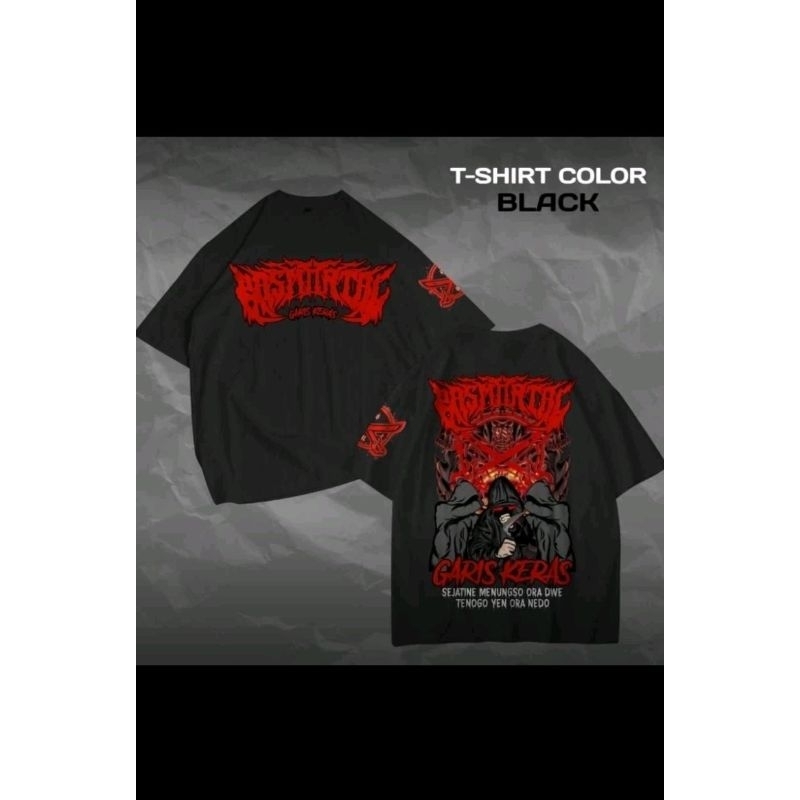 Kaos Distro Pasmortal Garis Keras