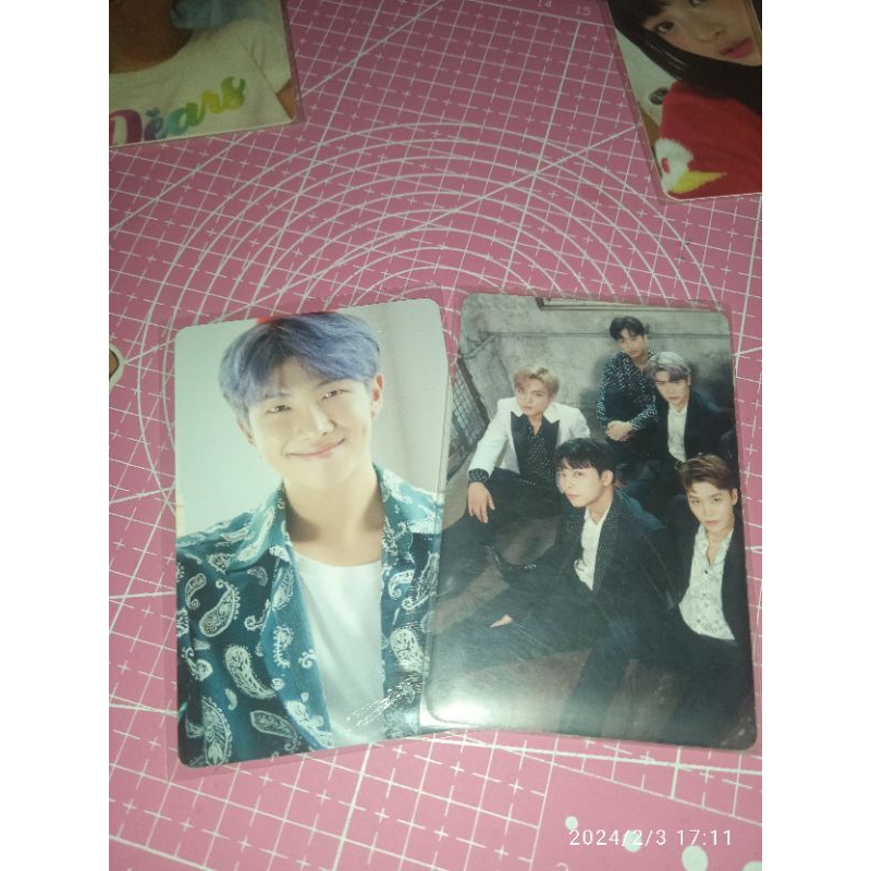 Pair PC dicon BTS RM and NCT127 Group Dicon||Official