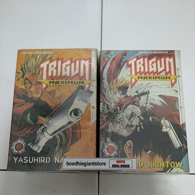 Komik Trigun Maximum 1-14 tamat, TS